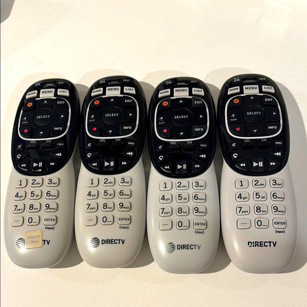 Set of 4 RC73 DirecTV remote control receiver